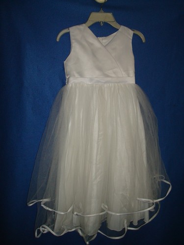 Kid dream fancy white dress - dream,
